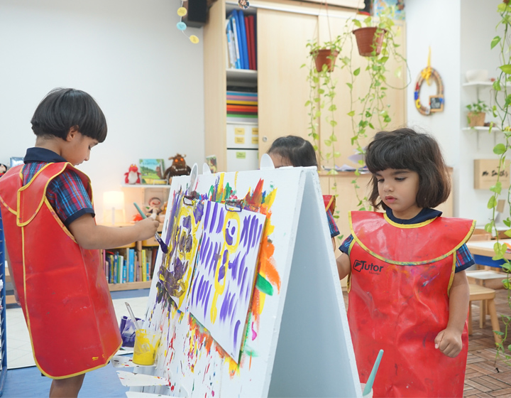 Chatsworth Open House students painting