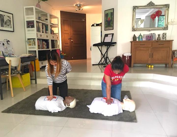 first aid courses singapore first aid tuition singapore helper class