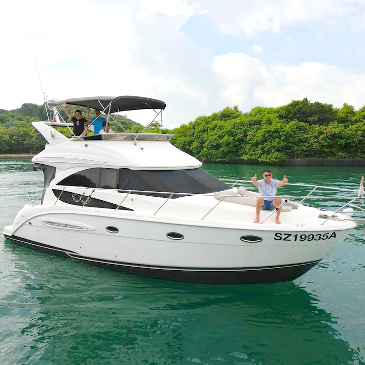 yacht rental singapore - trident marine asia yacht rental