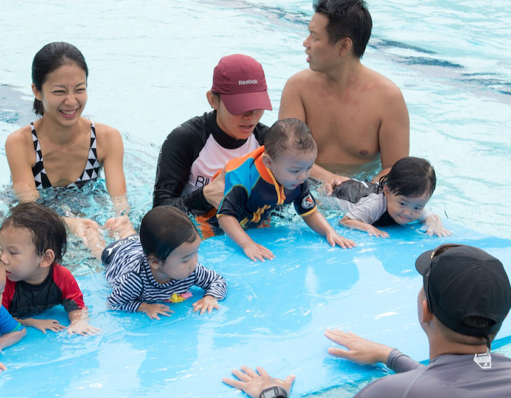 swimming lessons singapore little swim school 
