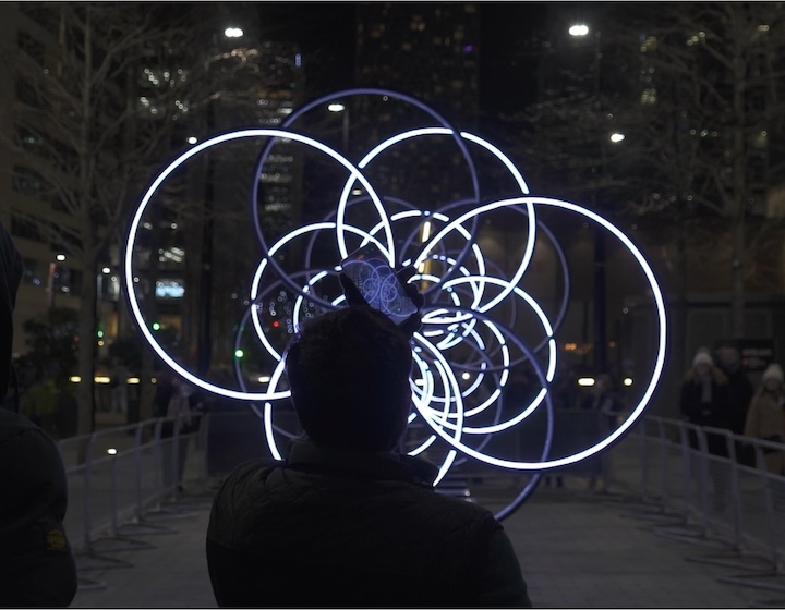 i light singapore 2024 - kinetic perspective - light installations