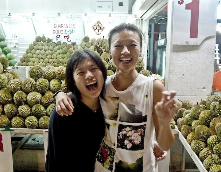 geylang durian stall douglas lemoine