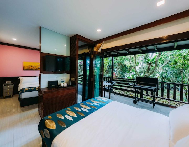 chalet singapore kranji sanctuary resort family room