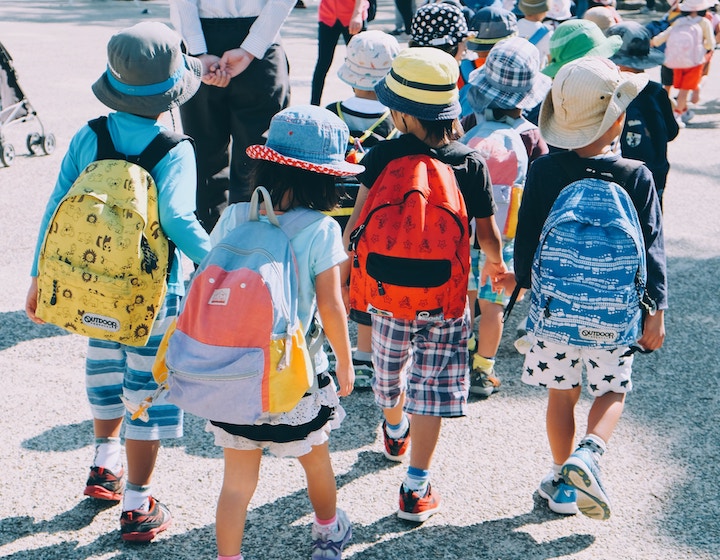 Back to School Lunch Bag Matching Water Bottle Girls -  Hong Kong