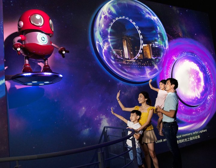 free museum singapore – time capsule singapore flyer - museum for kids - children museum singapore