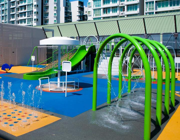 water playground singapore water parks singapore compass one 