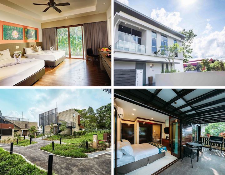 chalet sinapore - d'resort, kranji sanctuary resort, east villa