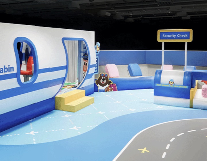 Kiztopia Jewel: Aviation-themed indoor playground