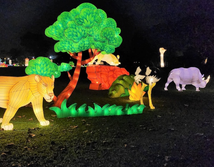 mid autumn festival events 2024 singapore - jurong lake garden - lights by the lake