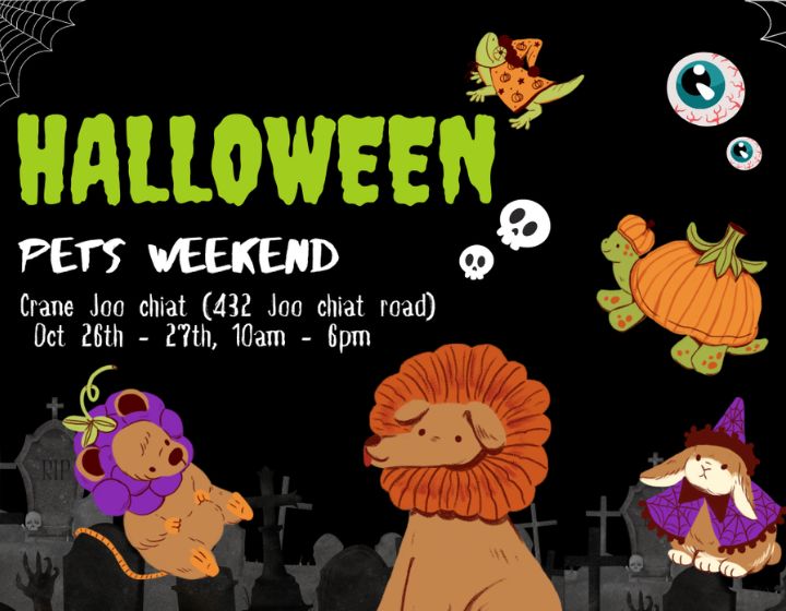 Halloween events in Singapore 2024 - Crane pet halloween
