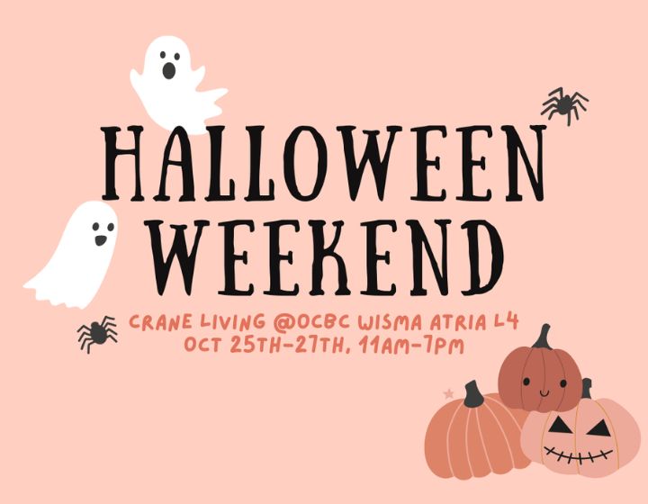 Halloween events in Singapore 2024 - Crane kids halloween