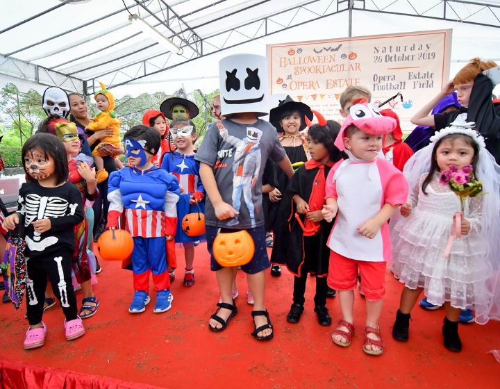 Kid-friendly halloween events in Singapore - Opera Estate