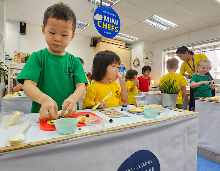 Chatsworth Preschool -Mini Chef Students