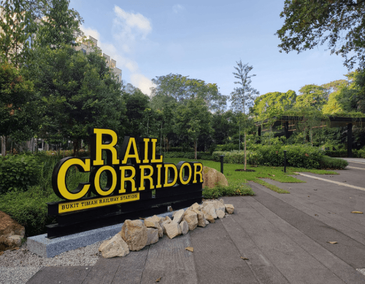 Rail Corridor Bukit Timah Railway Station