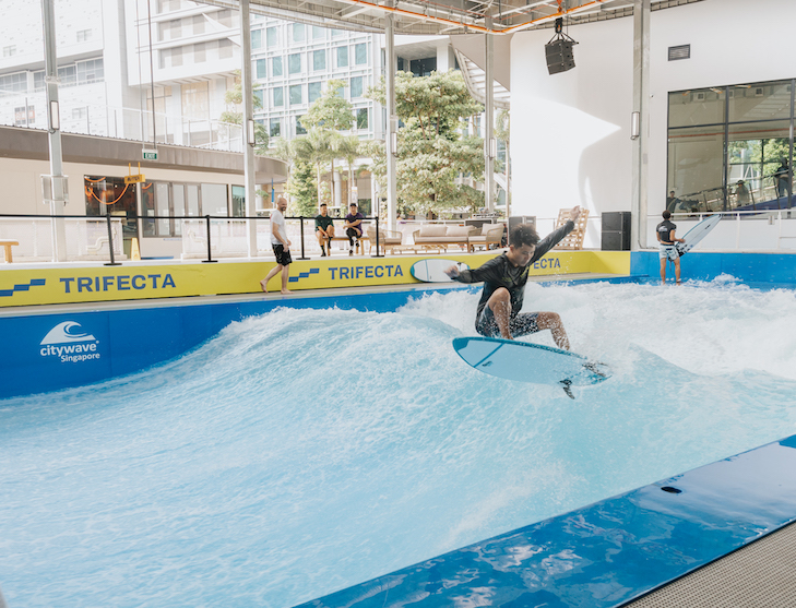 Surf, Skate, Snowboard and Ski in Singapore at Trifecta