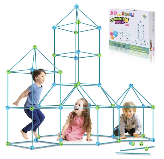 christmas present for kids Obuby Kids Fort Building Kit