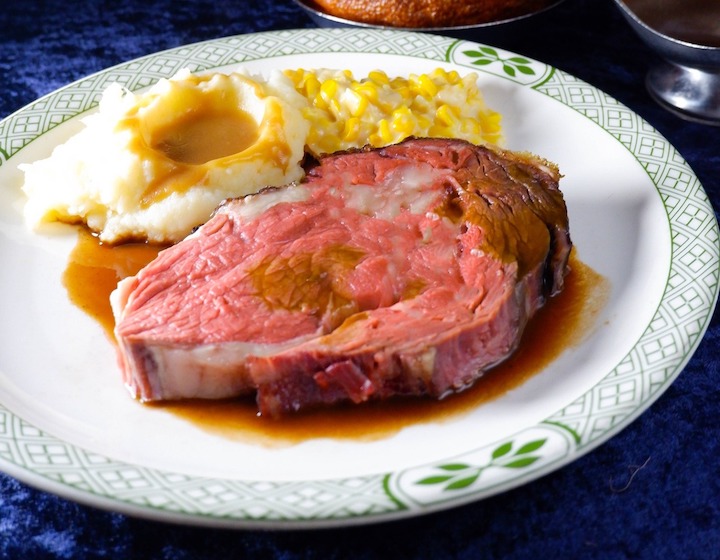 christmas dinner Lawry's The Prime Rib Singapore