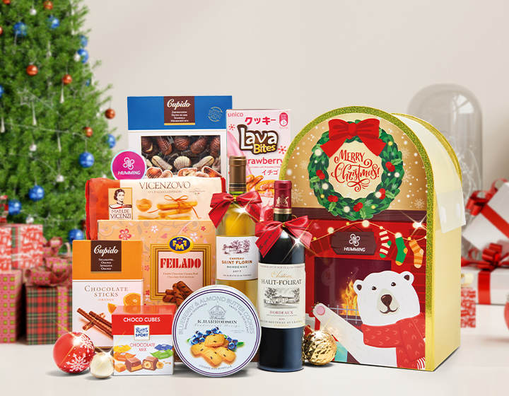 christmas hampers 2023 singapore - humming flowers & gifts