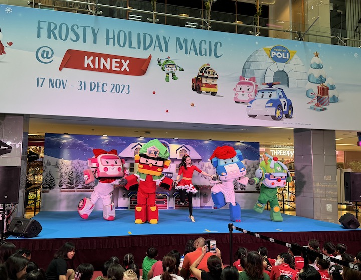 free mall shows and meet & greet – Robocar POLI at United Square Mall