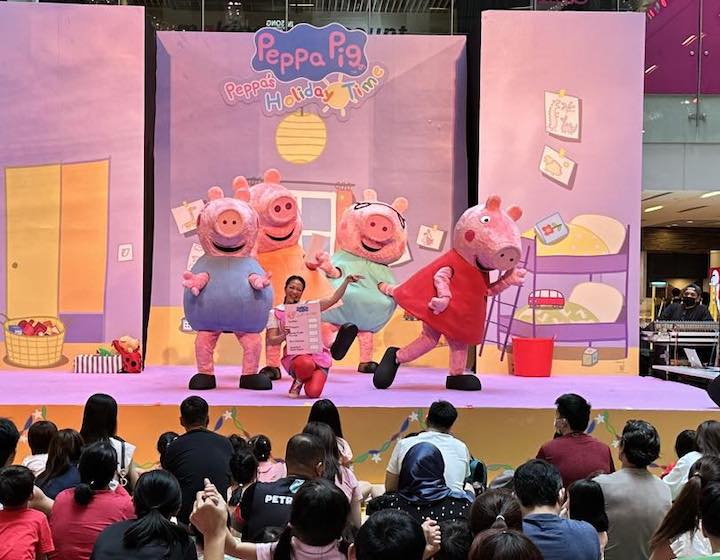 free mall shows meet & greet singapore – Peppa Pig