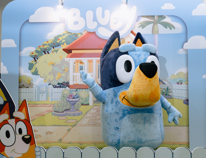 Bluey in Singapore meet greet