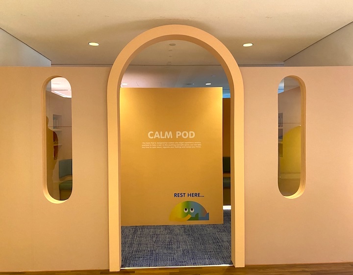 keppel art centre for education national gallery singapore - calm pod