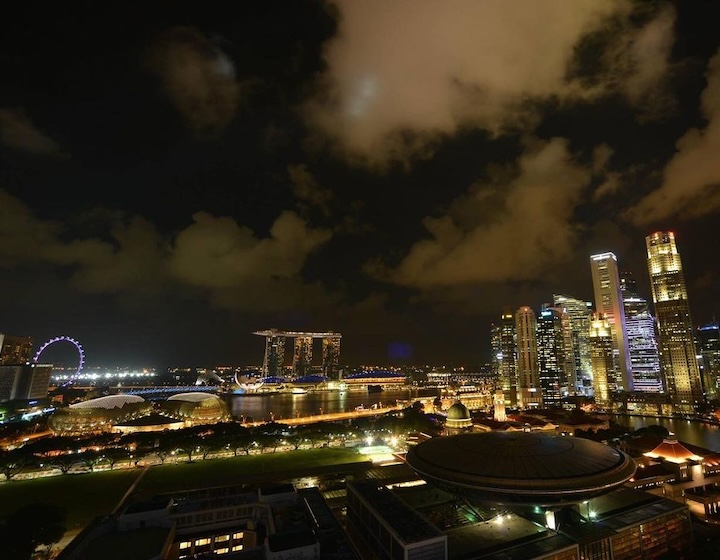 New Year's Eve Fireworks Singapore 2023 - High Street Centre Car Park