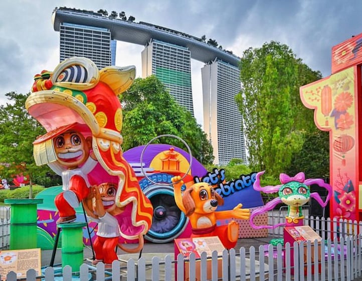 chinese new year events 2024 singapore - river hongbao