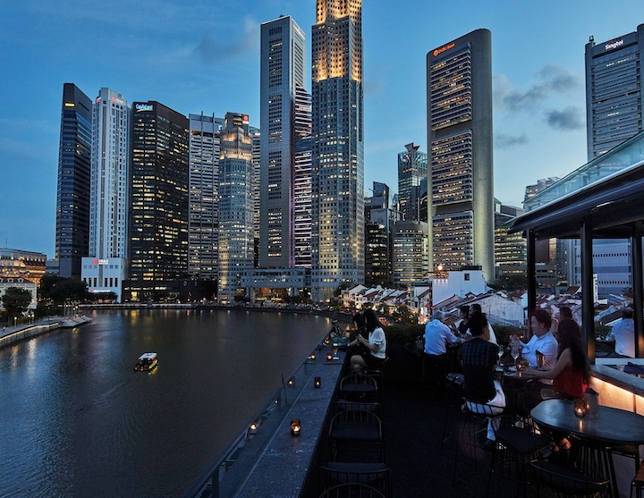 rooftop bar singapore: southbridge