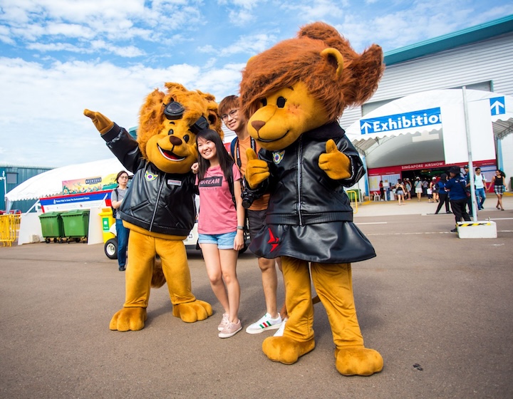 singapore airshow 2024 - mascost