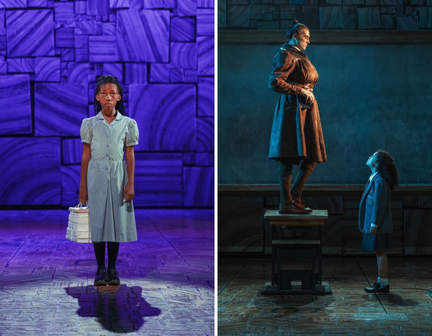 Yolani Balfour as Matilda in Matilda the Musical