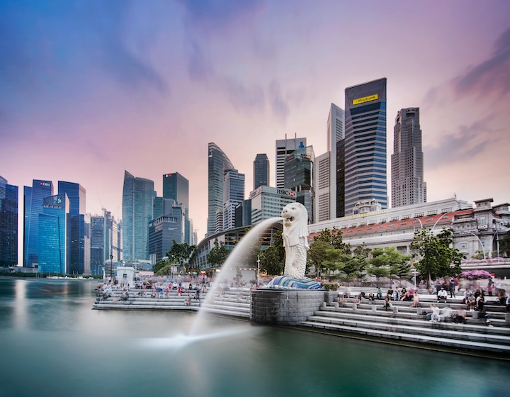 merlion park singapore merlion statue singapore river