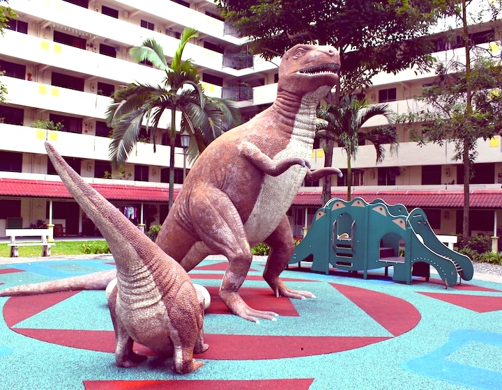dinosaur park singapore - kim keat dinosaur playground