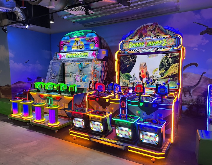 dinosaur park singapore - dinosaur adventure park 2.0 - arcade games