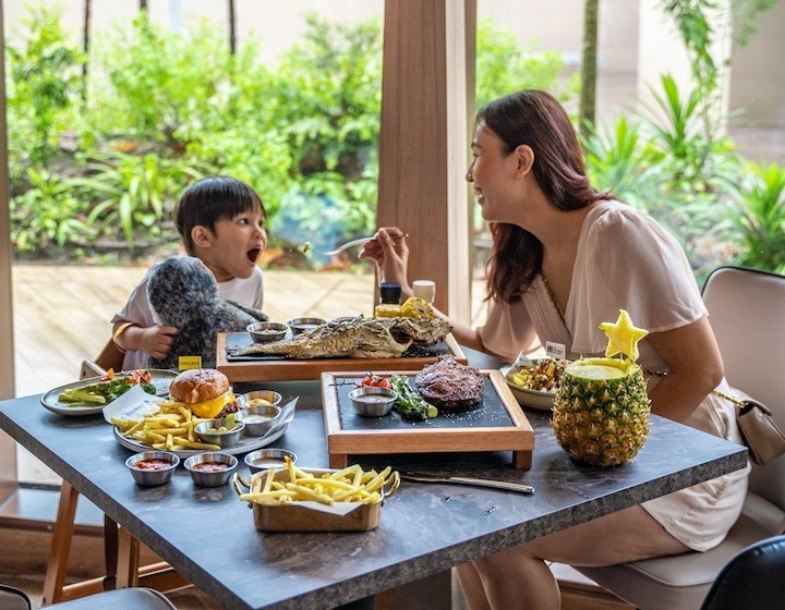 kids eat free singapore - collins