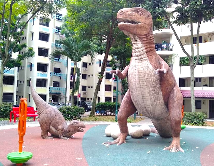 dinosaur park singapore - kim keat dinosaur playground