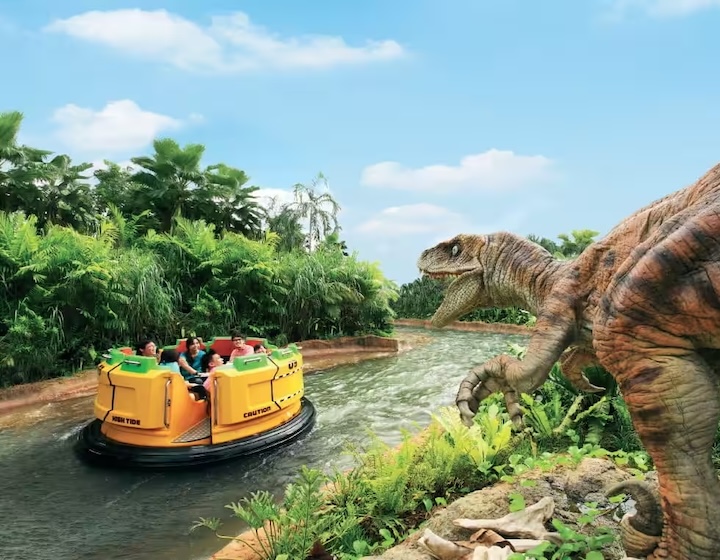 dinosaur park singapore - universal studios singapore jurassic ride
