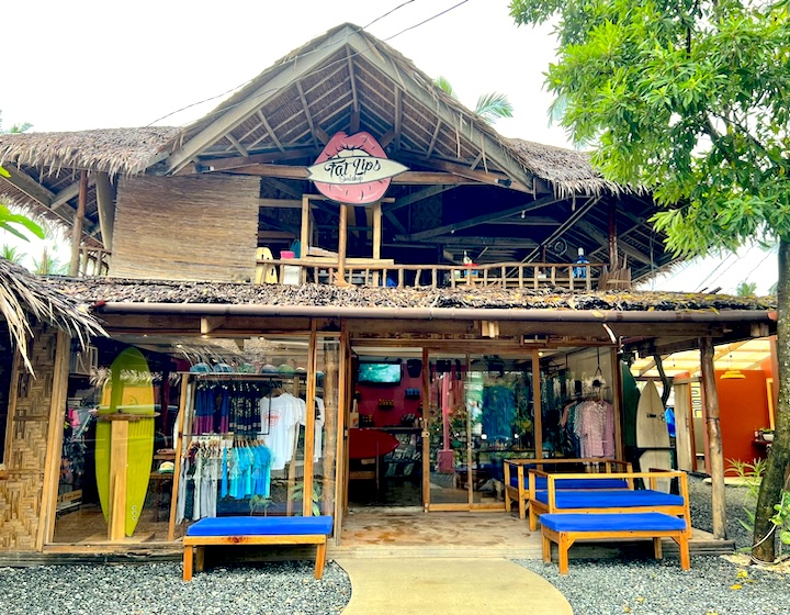 siargao guide - things to do in siargao - shopping in siargao - fat lips surf shop