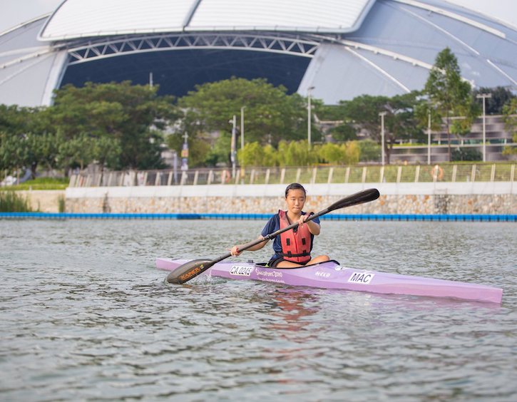Kids activities in Singapore for small kids and teens - kayaking
