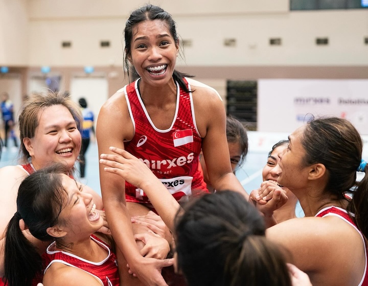 paris olympics 2024 - team singapore netball