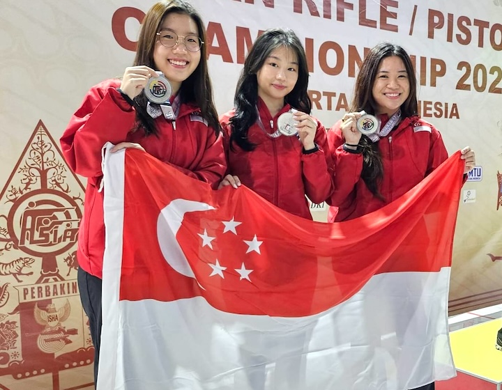 paris olympics 2024 team singapore - air rifle shooters