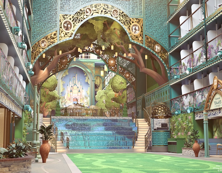 disney cruise singapore 2025 - disney imagination garden amphitheatre