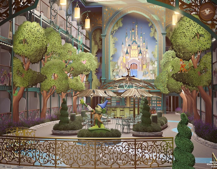 disney cruise singapore 2025 - disney imagination garden