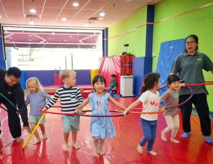gymnastics for kids gymnastics classes singapore - the little gym