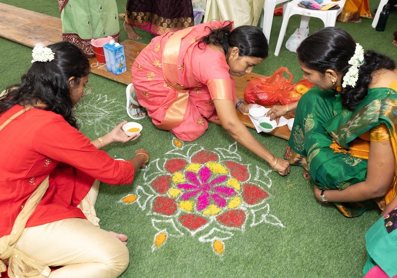 deepavali events singapore 2024 - rangoli