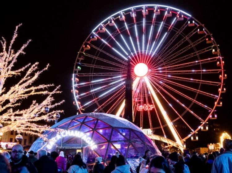 best christmas markets in europe - ferris wheel