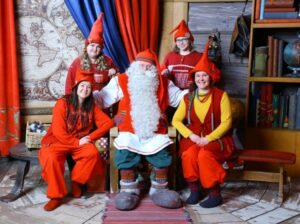 christmas market europe - Santa Claus Village House - Elfs