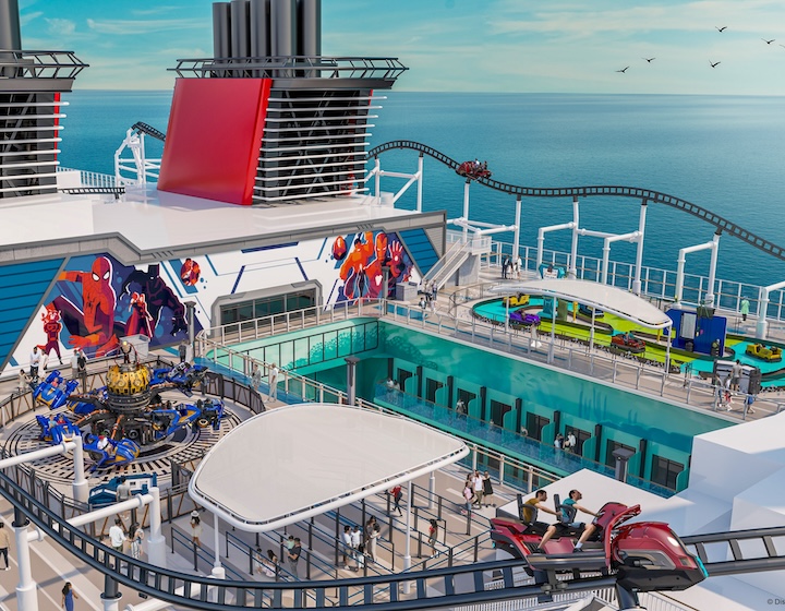 disney cruise singapore 2025 - marvel landing