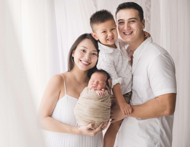 family photo shoot singapore photo studio singapore - the studio loft