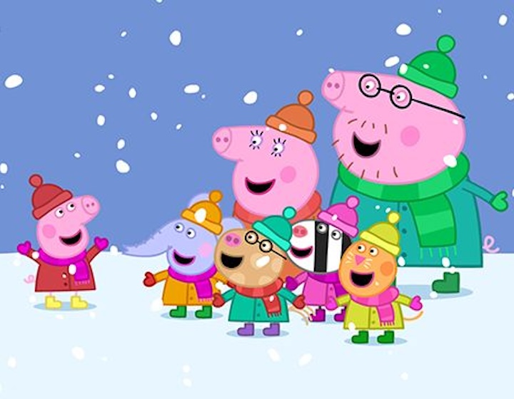 snow in singapore peppa pig marina square